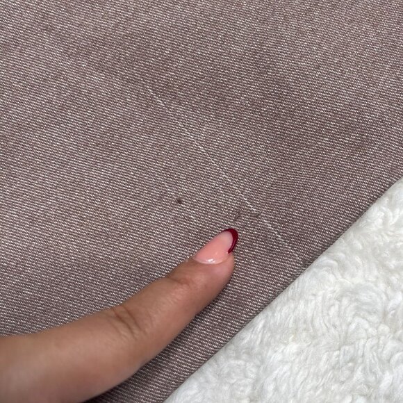 Y2K Vintage Marc Jacobs Women's Brown Skinny High-Rise Pleated Jeans Size 8 - Picture 9 of 14